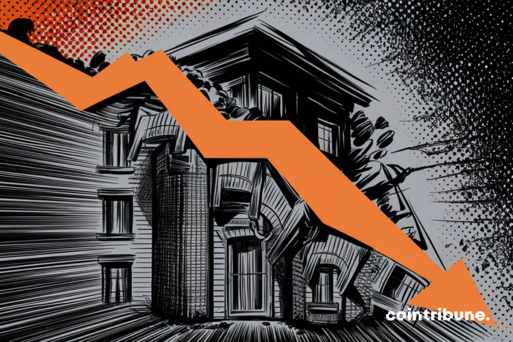 Economy: Real estate loans fell by 36% in 6 months.